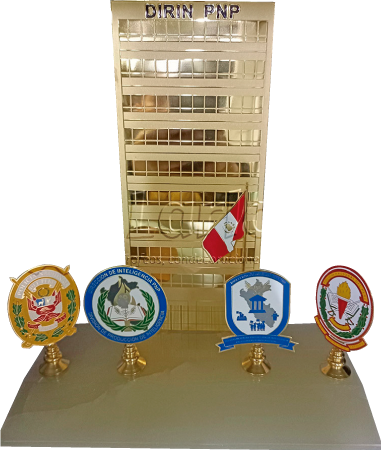 fabricacion de medallas de reconocimiento - larlos sac